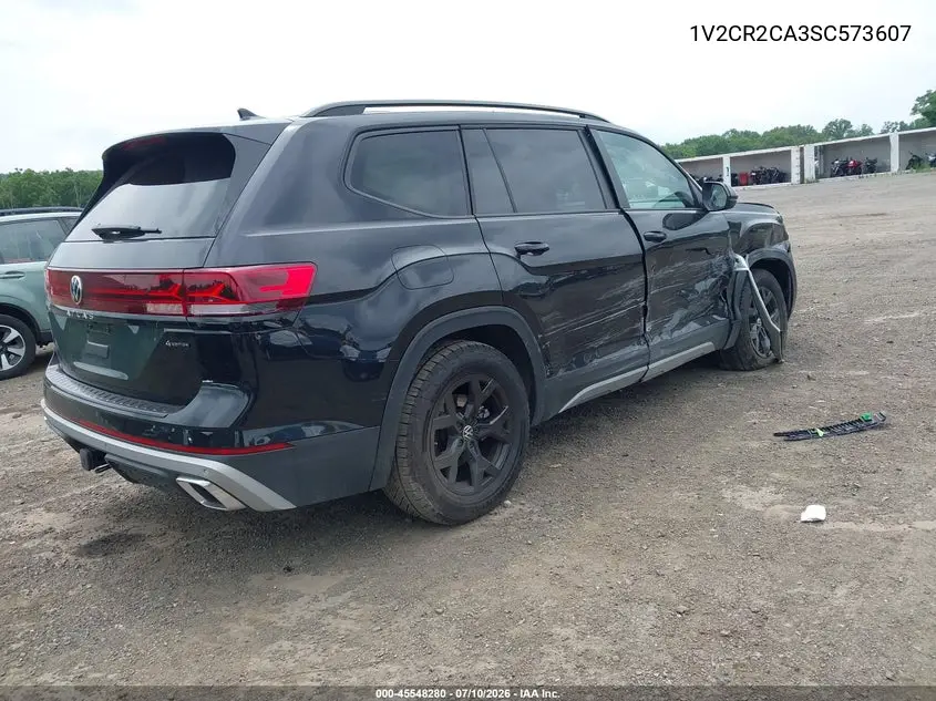 2025 Volkswagen Atlas 2.0T Peak Edition VIN: 1V2CR2CA3SC573607 Lot: 45548280