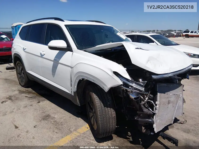 2025 Volkswagen Atlas 2.0T Se W/Technology VIN: 1V2JR2CA3SC520218 Lot: 45572966