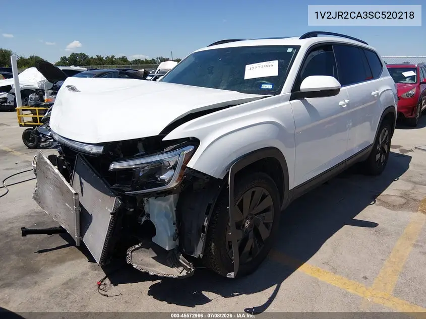 2025 Volkswagen Atlas 2.0T Se W/Technology VIN: 1V2JR2CA3SC520218 Lot: 45572966