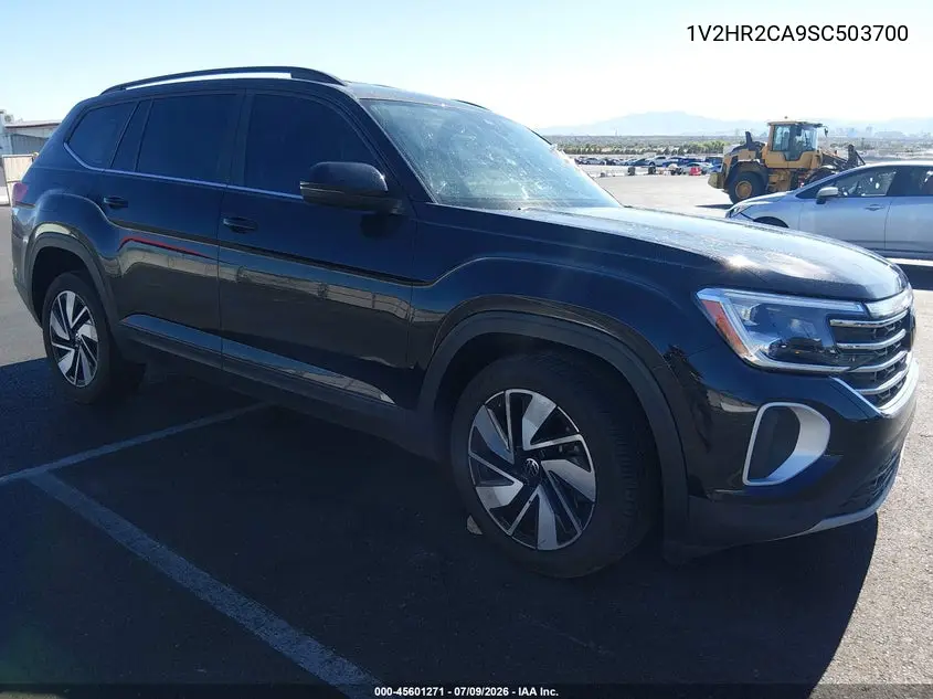 2025 Volkswagen Atlas 2.0T Se W/Technology VIN: 1V2HR2CA9SC503700 Lot: 45601271