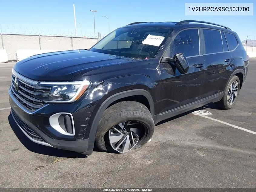 2025 Volkswagen Atlas 2.0T Se W/Technology VIN: 1V2HR2CA9SC503700 Lot: 45601271