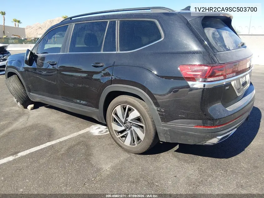 2025 Volkswagen Atlas 2.0T Se W/Technology VIN: 1V2HR2CA9SC503700 Lot: 45601271