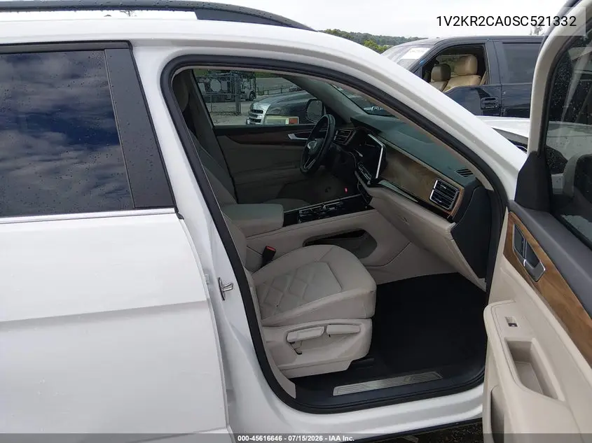 2025 Volkswagen Atlas 2.0T Se W/Technology VIN: 1V2KR2CA0SC521332 Lot: 45616646