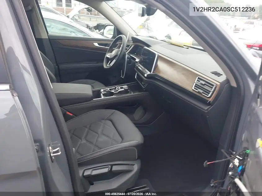 2025 Volkswagen Atlas 2.0T Se W/Technology VIN: 1V2HR2CA0SC512236 Lot: 45625444
