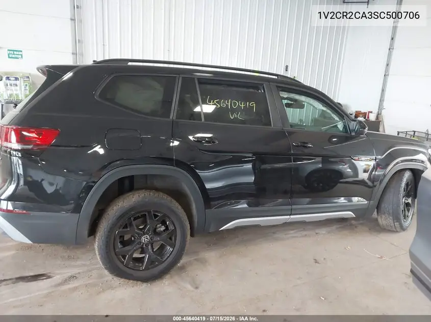 2025 Volkswagen Atlas 2.0T Peak Edition VIN: 1V2CR2CA3SC500706 Lot: 45640419