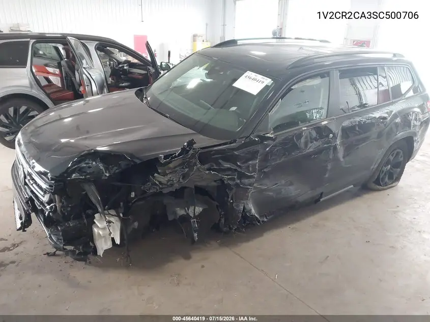 2025 Volkswagen Atlas 2.0T Peak Edition VIN: 1V2CR2CA3SC500706 Lot: 45640419