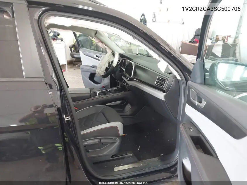 2025 Volkswagen Atlas 2.0T Peak Edition VIN: 1V2CR2CA3SC500706 Lot: 45640419