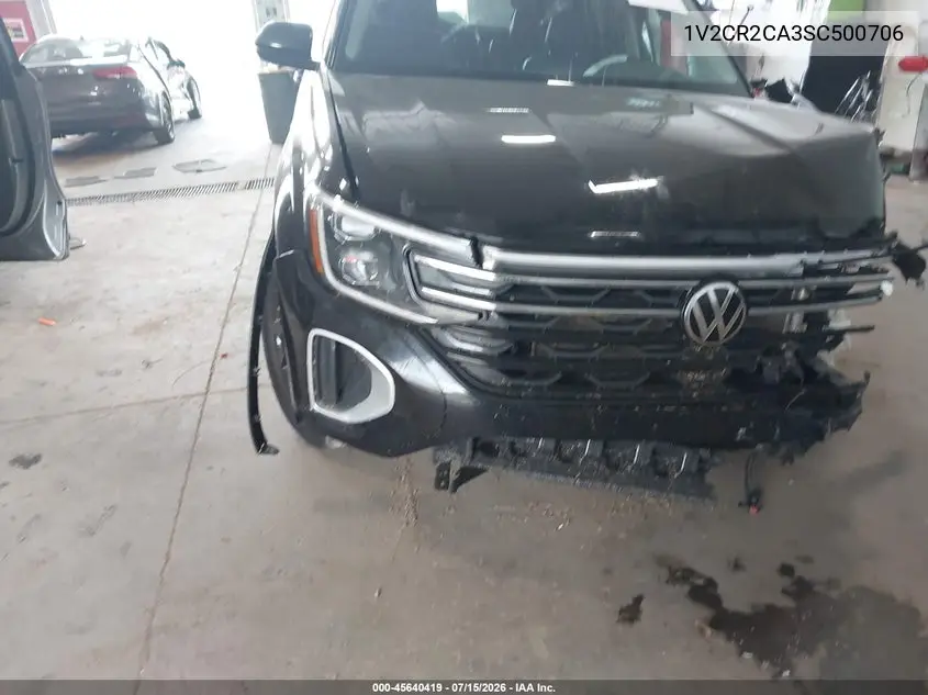 2025 Volkswagen Atlas 2.0T Peak Edition VIN: 1V2CR2CA3SC500706 Lot: 45640419