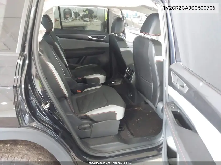 2025 Volkswagen Atlas 2.0T Peak Edition VIN: 1V2CR2CA3SC500706 Lot: 45640419