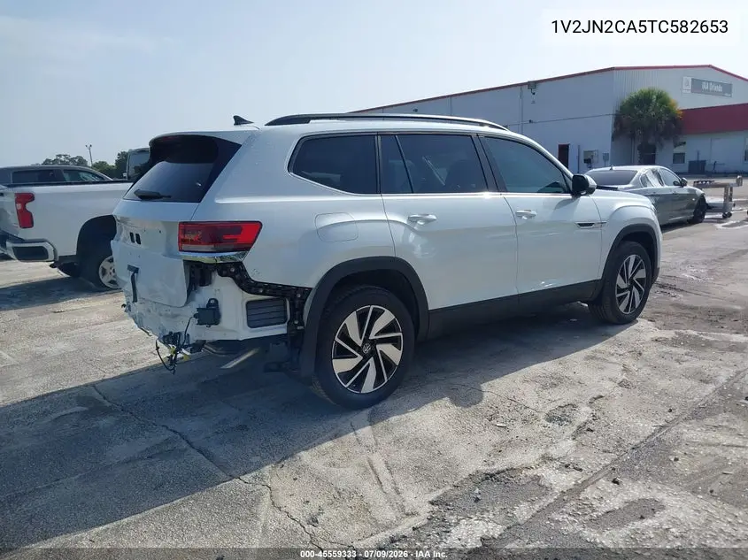 2026 Volkswagen Atlas Se With Technology VIN: 1V2JN2CA5TC582653 Lot: 45559333