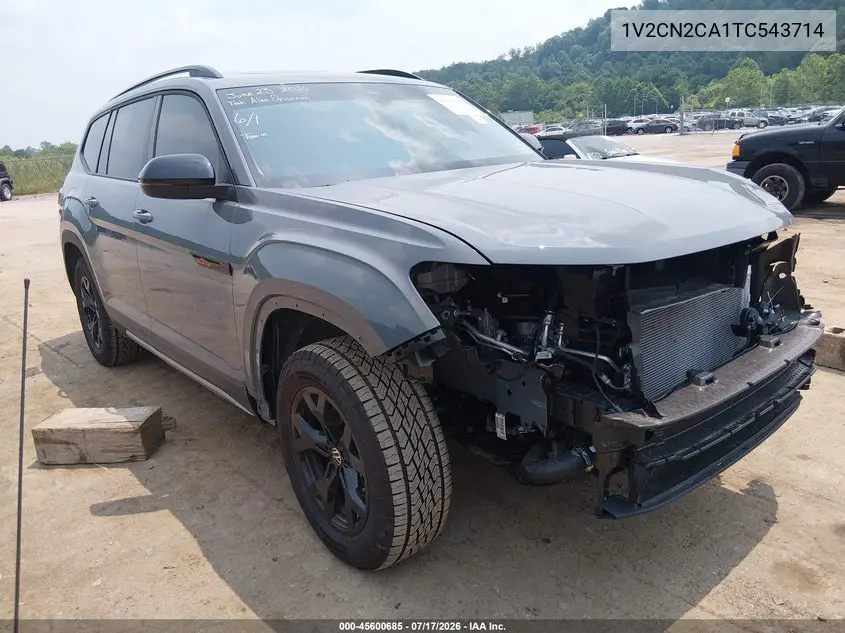 2026 Volkswagen Atlas Peak Edition VIN: 1V2CN2CA1TC543714 Lot: 45600685