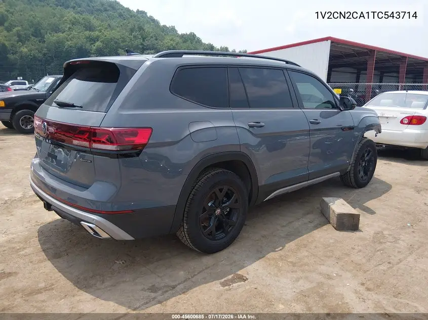 2026 Volkswagen Atlas Peak Edition VIN: 1V2CN2CA1TC543714 Lot: 45600685