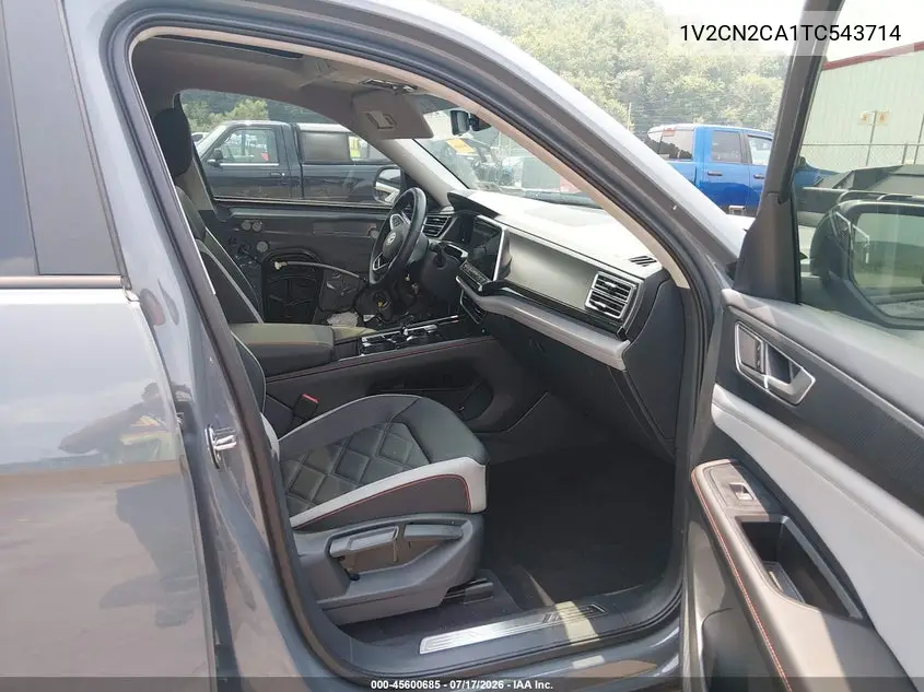 2026 Volkswagen Atlas Peak Edition VIN: 1V2CN2CA1TC543714 Lot: 45600685