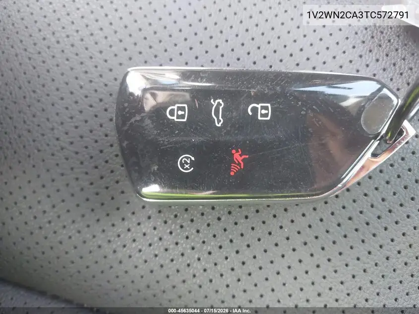 2026 Volkswagen Atlas Se With Technology VIN: 1V2WN2CA3TC572791 Lot: 45635044