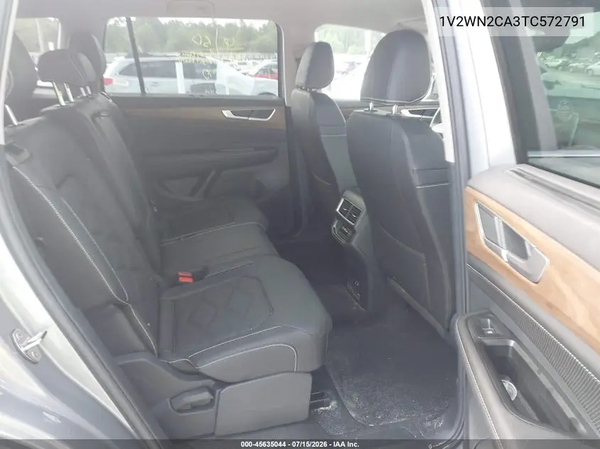 2026 Volkswagen Atlas Se With Technology VIN: 1V2WN2CA3TC572791 Lot: 45635044