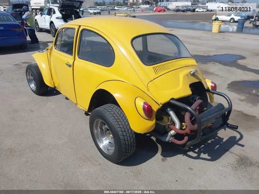 1969 Volkswagen Beetle VIN: 118084031 Lot: 45407160