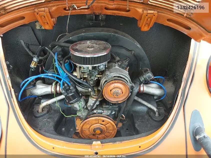 1974 Volkswagon Beetle VIN: 1342426196 Lot: 45348763