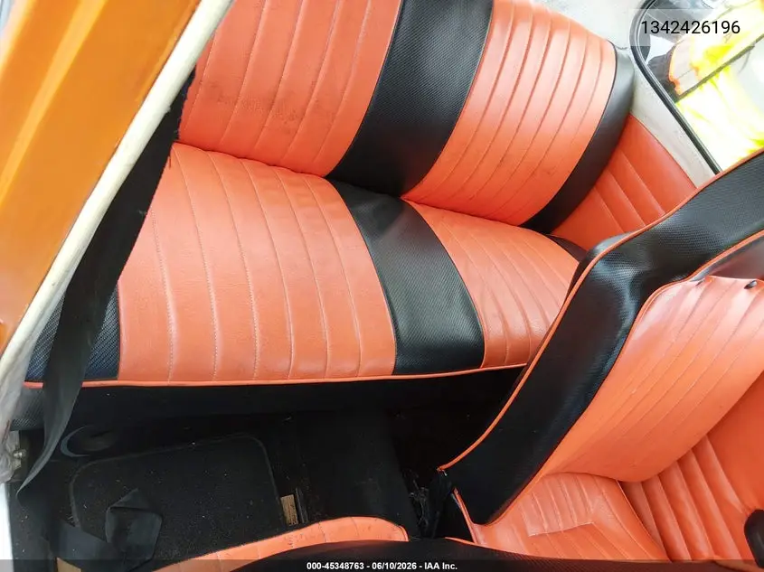 1974 Volkswagon Beetle VIN: 1342426196 Lot: 45348763