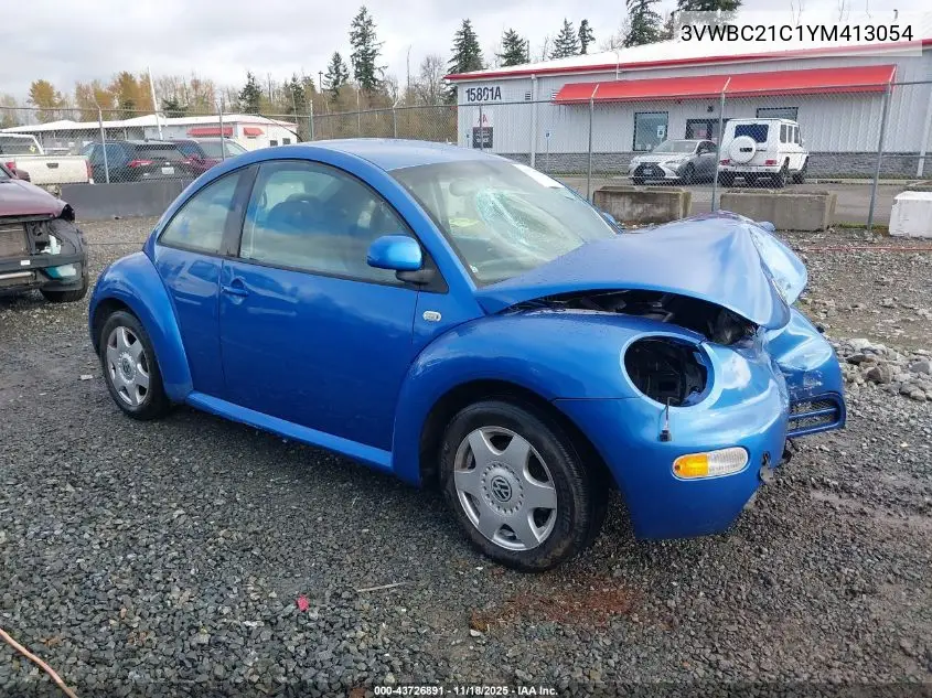 3VWBC21C1YM413054 2000 Volkswagen New Beetle Gl