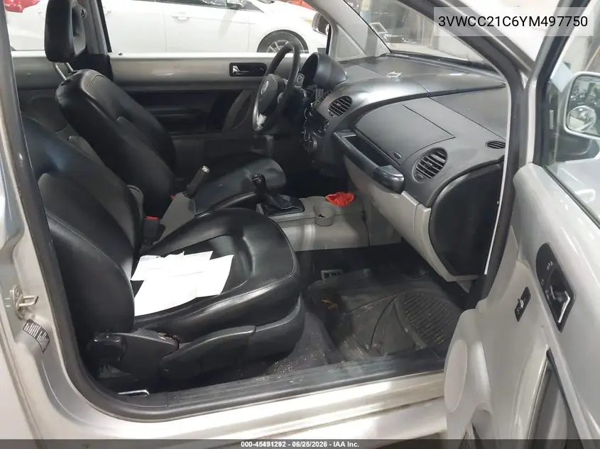 3VWCC21C6YM497750 2000 Volkswagen New Beetle Gls