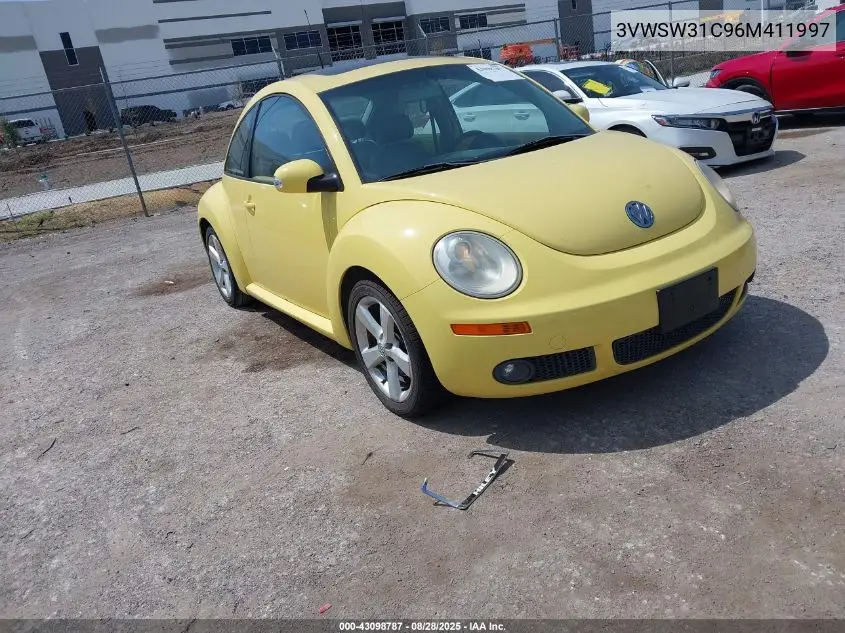 3VWSW31C96M411997 2006 Volkswagen New Beetle 2.5