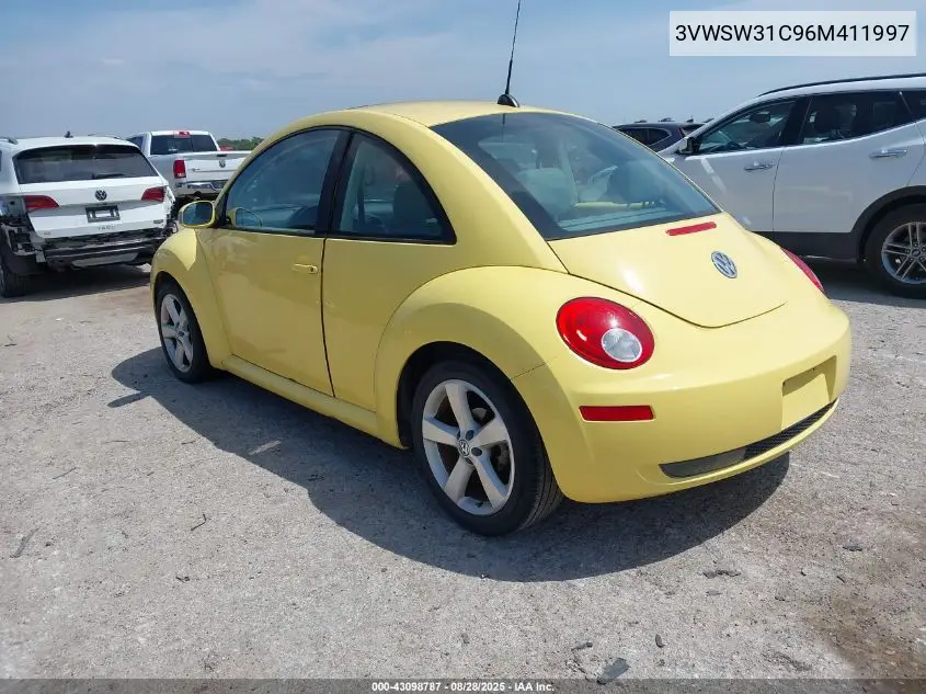 3VWSW31C96M411997 2006 Volkswagen New Beetle 2.5