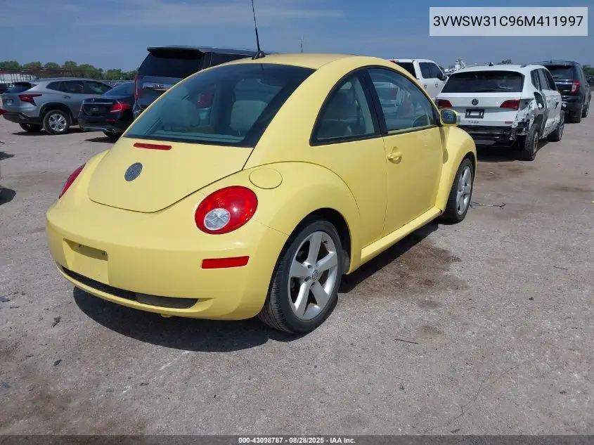 3VWSW31C96M411997 2006 Volkswagen New Beetle 2.5