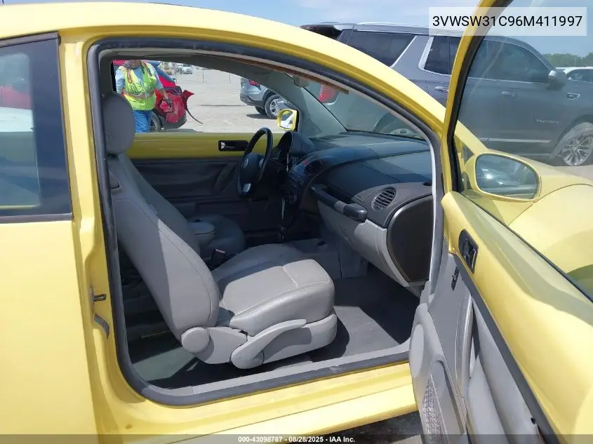 3VWSW31C96M411997 2006 Volkswagen New Beetle 2.5