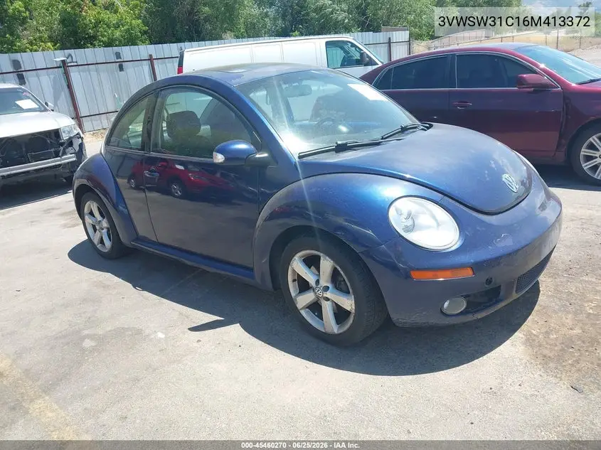 2006 Volkswagen New Beetle 2.5 VIN: 3VWSW31C16M413372 Lot: 45460270