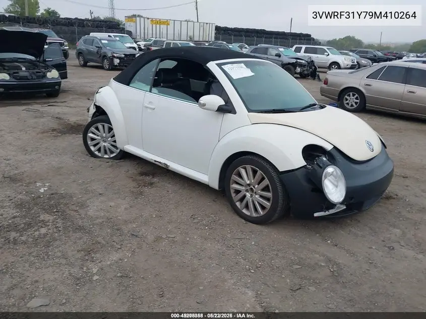 3VWRF31Y79M410264 2009 Volkswagen New Beetle 2.5L