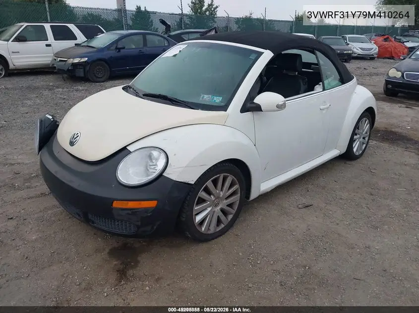 3VWRF31Y79M410264 2009 Volkswagen New Beetle 2.5L