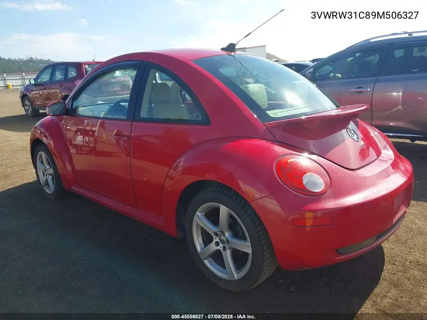 2009 Volkswagen New Beetle 2.5L VIN: 3VWRW31C89M506327 Lot: 45556827