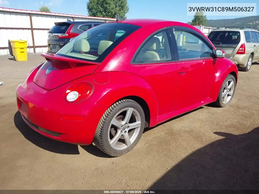 2009 Volkswagen New Beetle 2.5L VIN: 3VWRW31C89M506327 Lot: 45556827