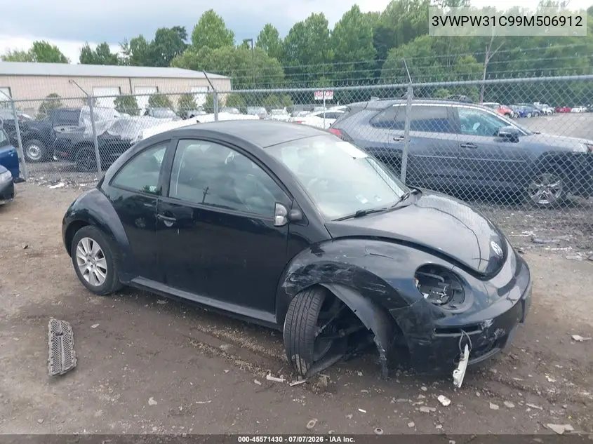 2009 Volkswagen New Beetle 2.5L VIN: 3VWPW31C99M506912 Lot: 45571430