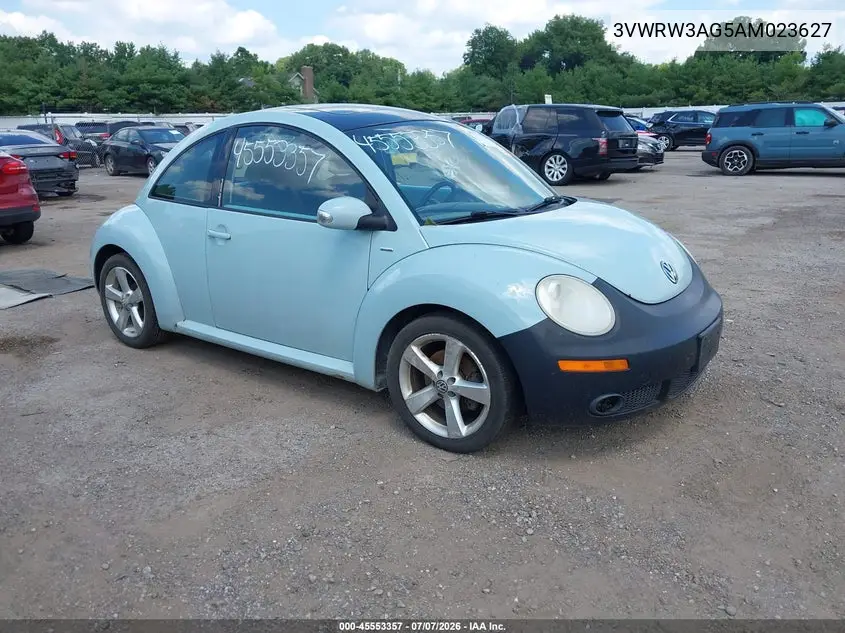 2010 Volkswagen New Beetle 2.5L Final Edition VIN: 3VWRW3AG5AM023627 Lot: 45553357