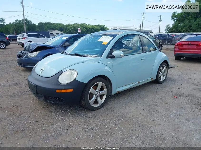 2010 Volkswagen New Beetle 2.5L Final Edition VIN: 3VWRW3AG5AM023627 Lot: 45553357