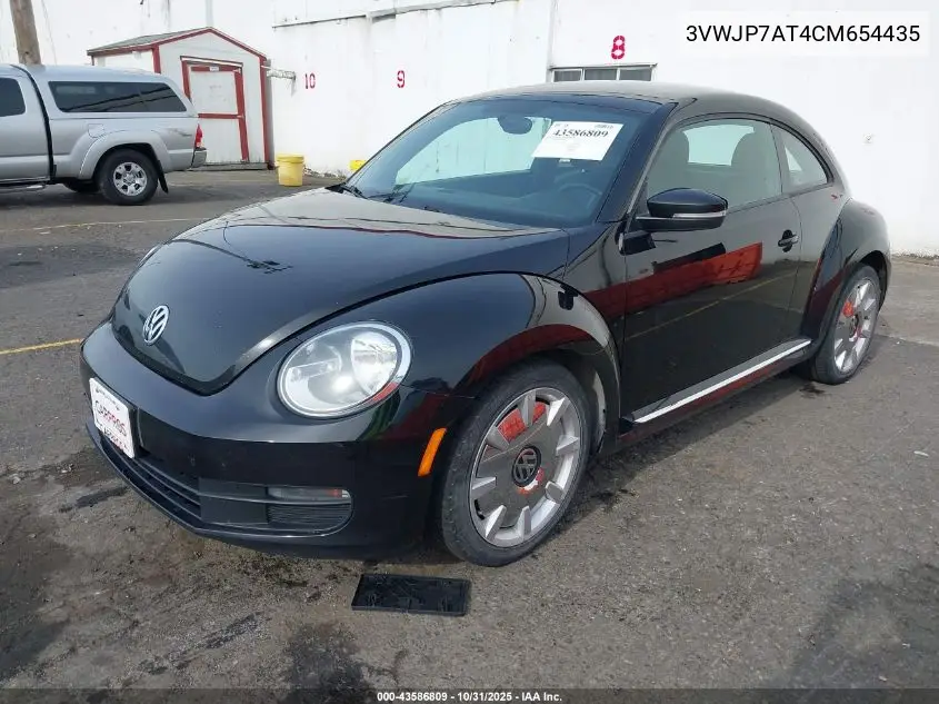 3VWJP7AT4CM654435 2012 Volkswagen Beetle 2.5L