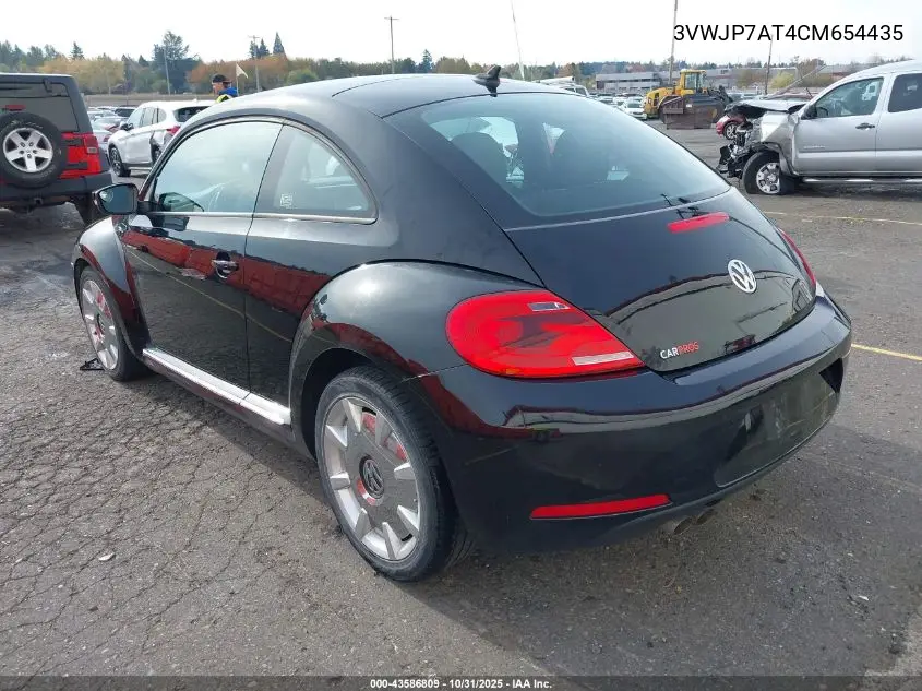3VWJP7AT4CM654435 2012 Volkswagen Beetle 2.5L
