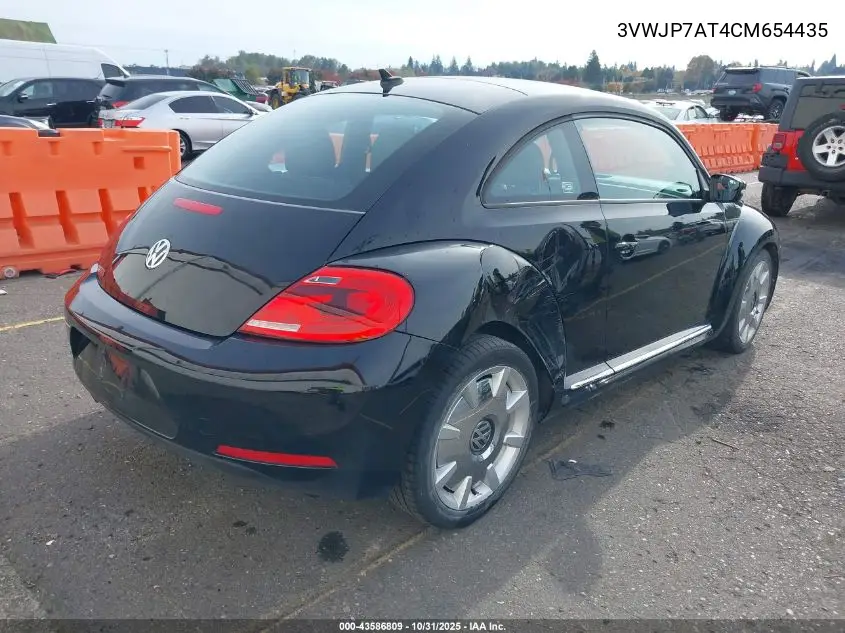 3VWJP7AT4CM654435 2012 Volkswagen Beetle 2.5L