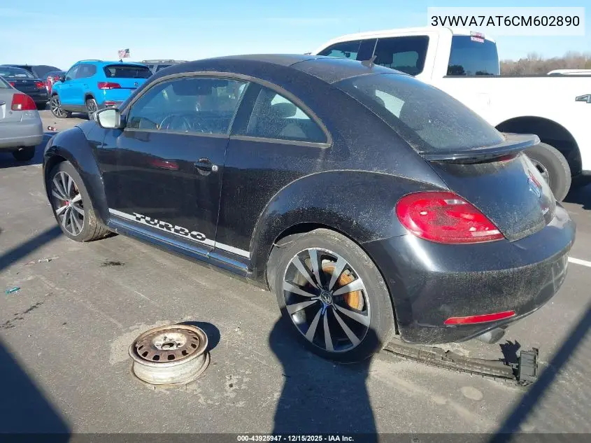 3VWVA7AT6CM602890 2012 Volkswagen Beetle 2.0T Turbo Launch Edition