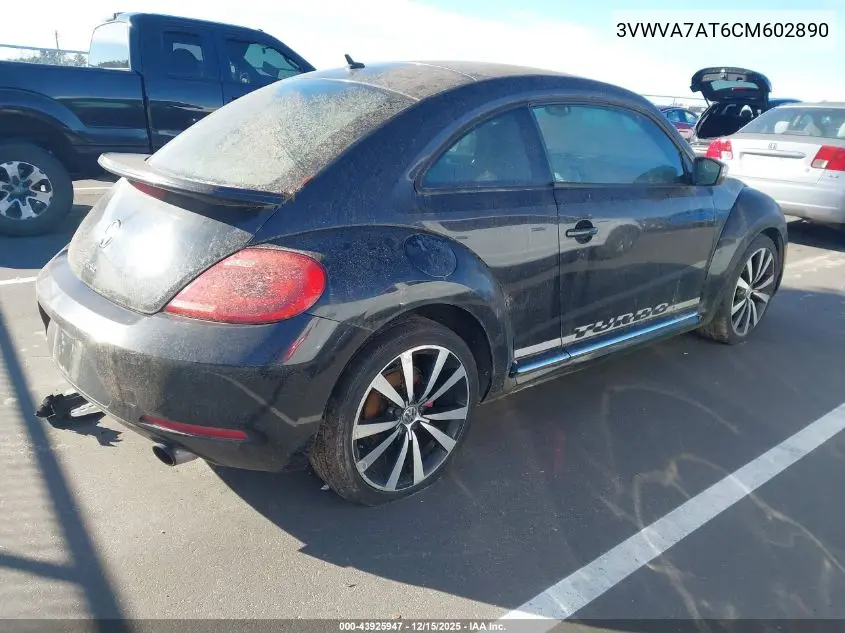 3VWVA7AT6CM602890 2012 Volkswagen Beetle 2.0T Turbo Launch Edition