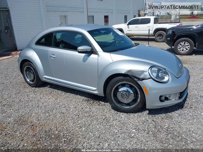 2012 Volkswagen Beetle 2.5L VIN: 3VWJP7AT6CM660611 Lot: 45483095
