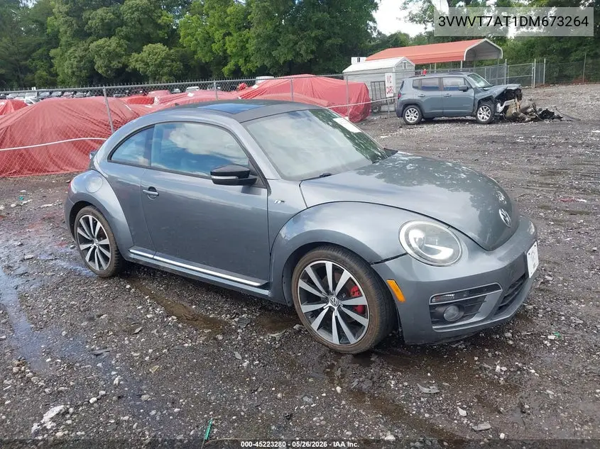 2013 Volkswagen Beetle R-Line VIN: 3VWVT7AT1DM673264 Lot: 45223280
