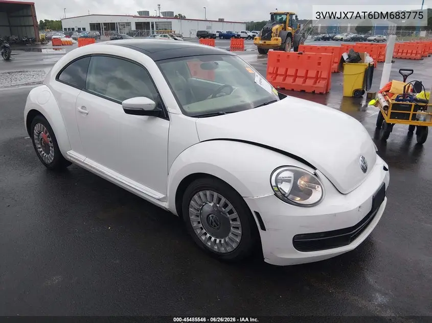 2013 Volkswagen Beetle 2.5L VIN: 3VWJX7AT6DM683775 Lot: 45485546