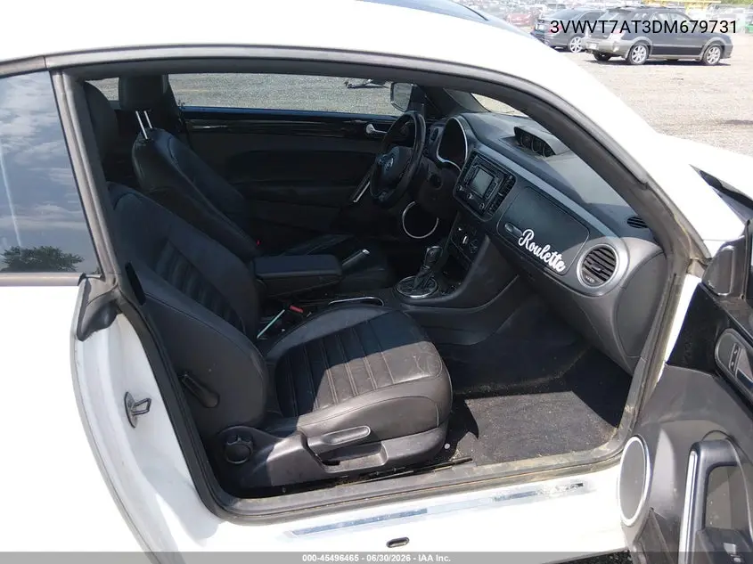 2013 Volkswagen Beetle R-Line VIN: 3VWVT7AT3DM679731 Lot: 45496465