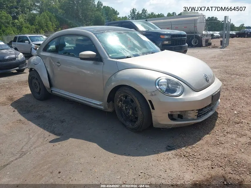 2013 Volkswagen Beetle 2.5L VIN: 3VWJX7AT7DM664507 Lot: 45549267