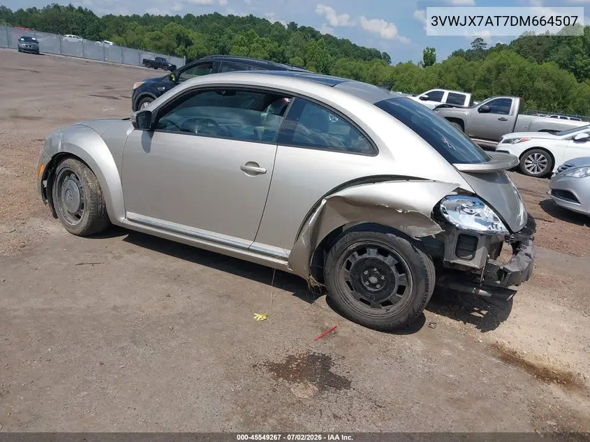 2013 Volkswagen Beetle 2.5L VIN: 3VWJX7AT7DM664507 Lot: 45549267