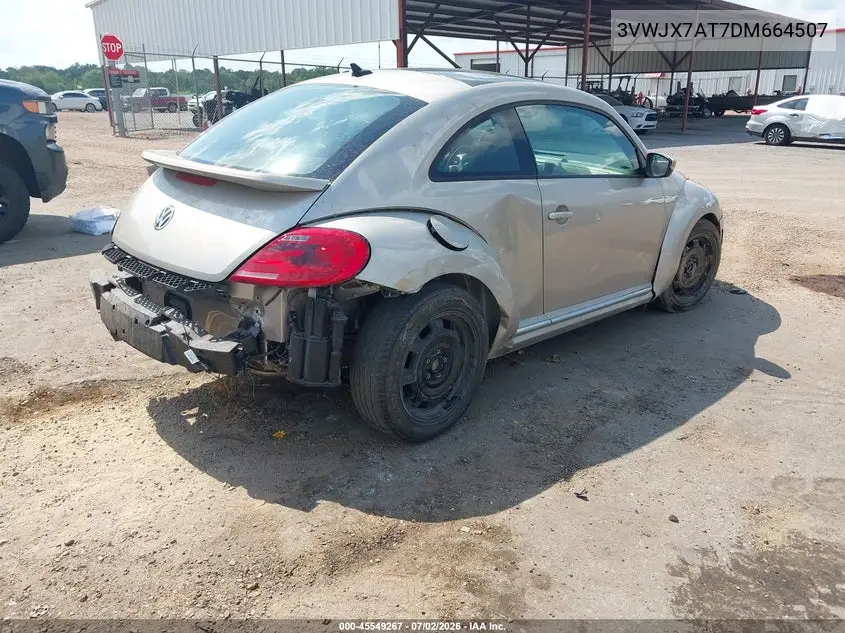2013 Volkswagen Beetle 2.5L VIN: 3VWJX7AT7DM664507 Lot: 45549267
