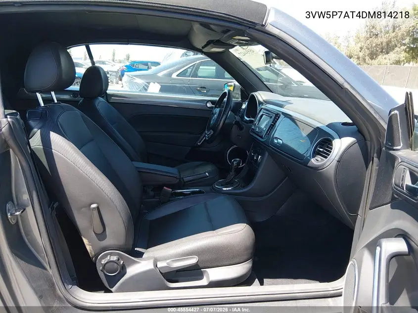 2013 Volkswagen Beetle 2.5L VIN: 3VW5P7AT4DM814218 Lot: 45554427