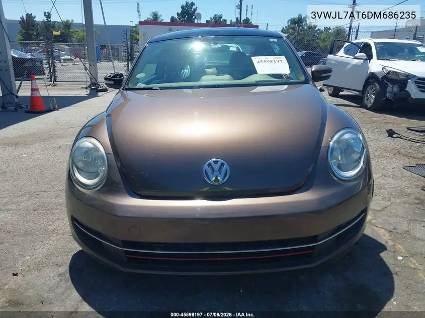 2013 Volkswagen Beetle 2.0L Tdi VIN: 3VWJL7AT6DM686235 Lot: 45598197